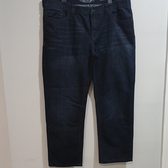 Seven7 Men's Dark Blue Jeans, Sz 40x32, Gentle Used, Excellent Conditions - Picture 1 of 5